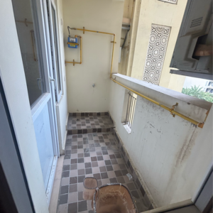 Balcony in 2 BHK Apartment at MI Rustle Court, Malesemau – for Sale