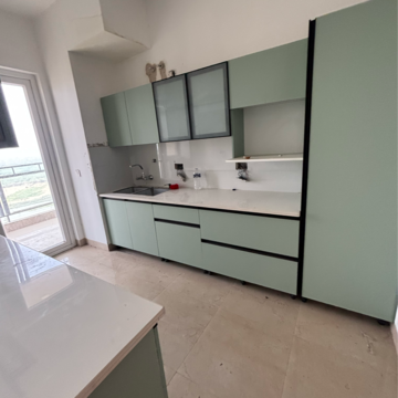 Kitchen in 3 BHK Apartment at Shalimar Belvedere Court, Malesemau – for Rent