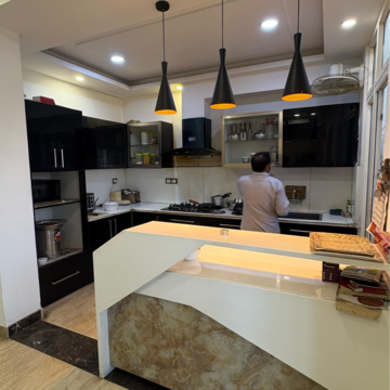 Kitchen in 4 BHK Apartment at Ansal Sushant Golf City Celebrity Greens, Muzaffar Nagar Ghusval – for Rent