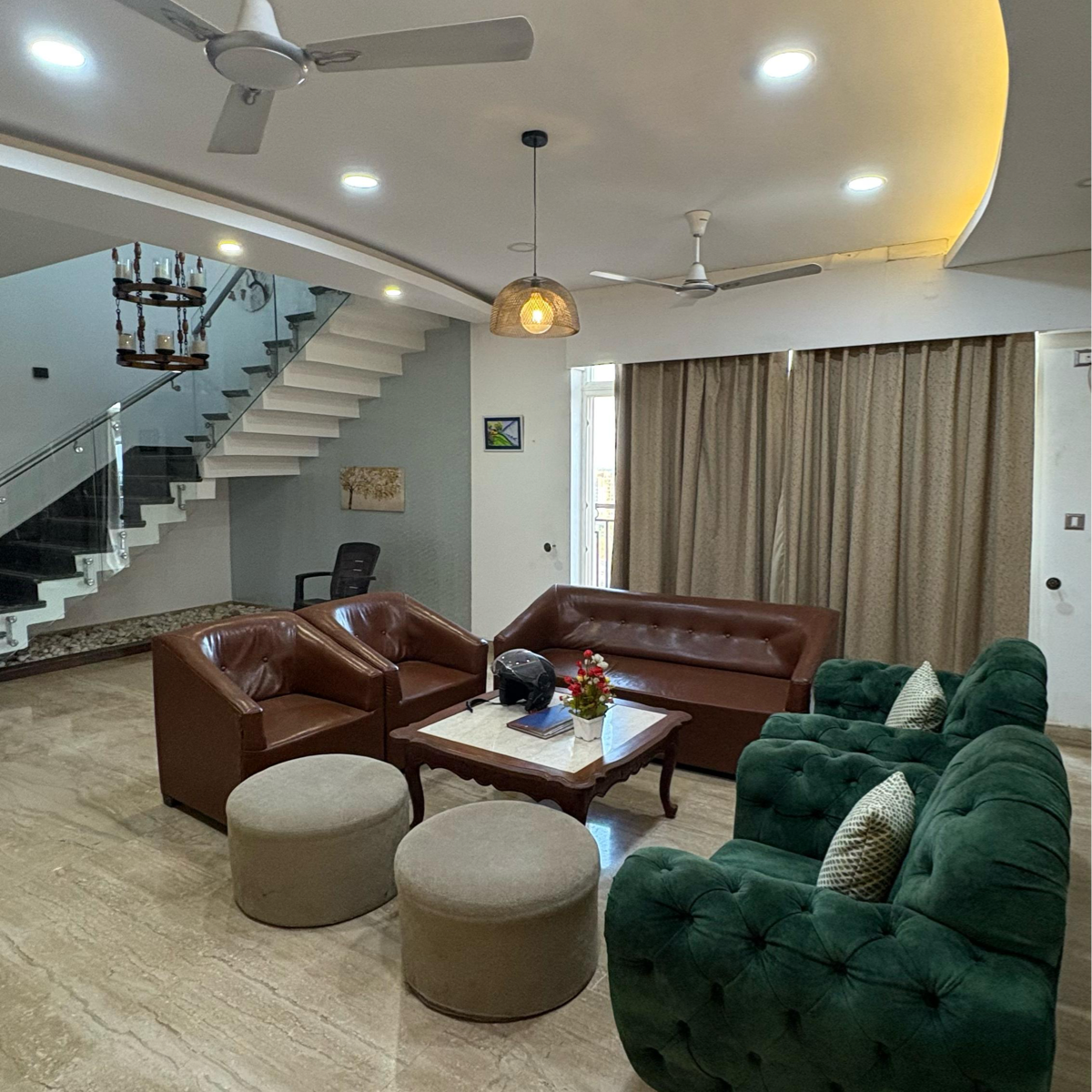 4 BHK + Pooja Room,Servant Room 3800 Sq.Ft. Apartment in Ansal Sushant Golf City Celebrity Greens