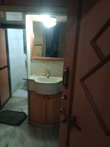 Bathroom in 1 RK Apartment at Sheetal Apartment Bhandup, Bhandup West – for Rent