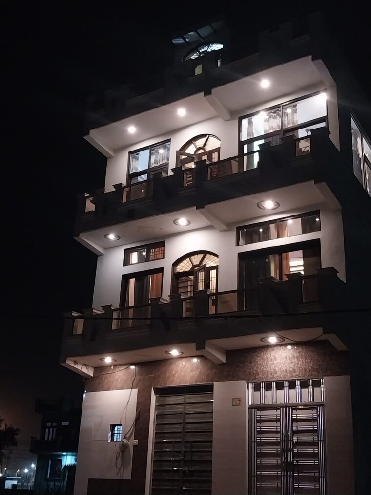 Exterior View, ratan-enclave 4 Bedroom 900 Sq.Ft. Independent House In Govindpuram Ghaziabad 8987306