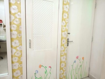 Bathroom in 3 BHK Apartment at Cosmos Park, Ghodbunder Road – for Rent