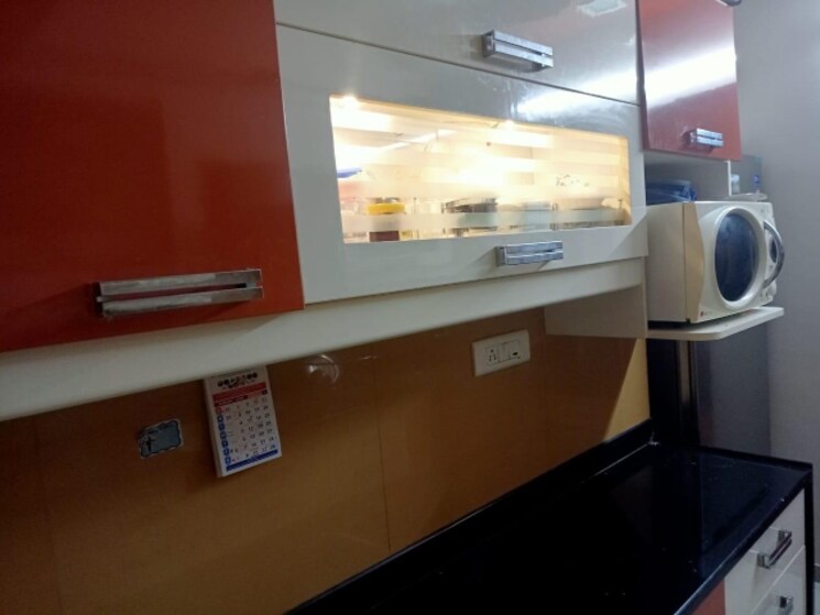 Kitchen, cosmos-park 3 Bedroom 950 Sq.Ft. Apartment In Ghodbunder Road Thane 8987355