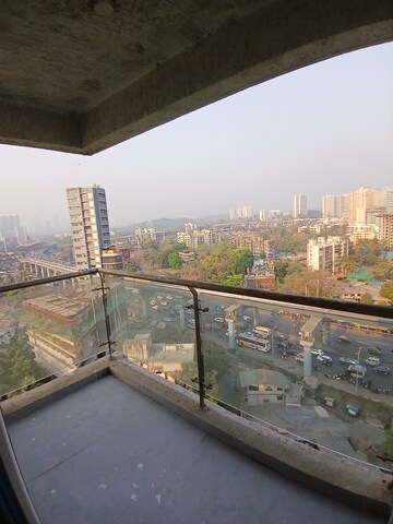 Balcony in 1 BHK Apartment at Sunrise CHS Mhada, Goregaon East – for Rent