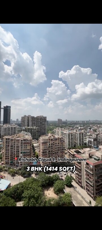 3 BHK Apartment – Exterior View View at Rishabh Iris Tower, Ahinsa Khand 2 - for Sale