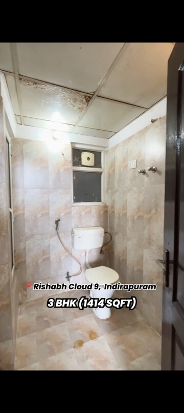 Bathroom in 3 BHK Apartment at Rishabh Iris Tower, Ahinsa Khand 2 – for Sale