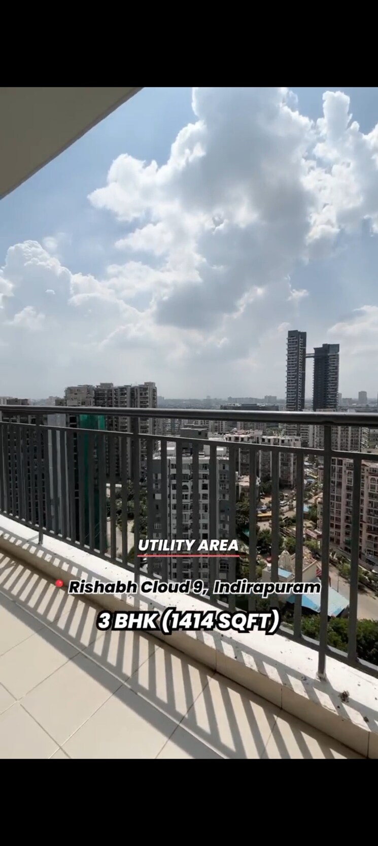 Exterior View, rishabh-iris-tower 3 Bedroom 1414 Sq.Ft. Apartment In Ahinsa Khand 2 Ghaziabad 8987441