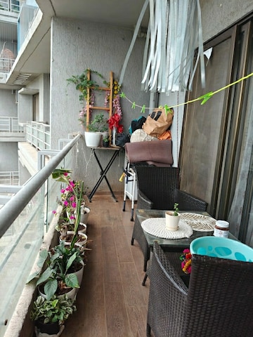 Balcony in 3 BHK Builder Floor at Paranjape Blue Ridge, Hinjewadi – for Rent