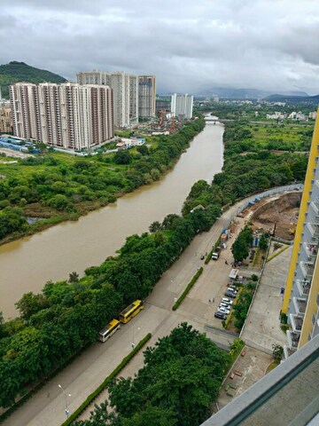 Balcony in 3 BHK Builder Floor at Paranjape Blue Ridge, Hinjewadi – for Rent