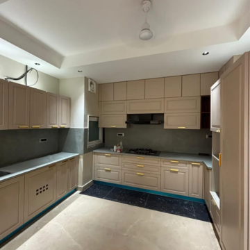 Kitchen in 3 BHK Builder Floor at Uday Park – for Sale