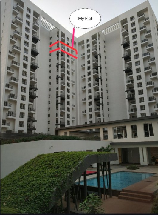 3 BHK + Extra Room 1582 Sq.Ft. Apartment in Godrej Infinity