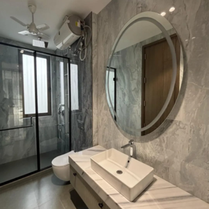 Bathroom in 4 BHK Builder Floor at Greater Kailash I – for Sale