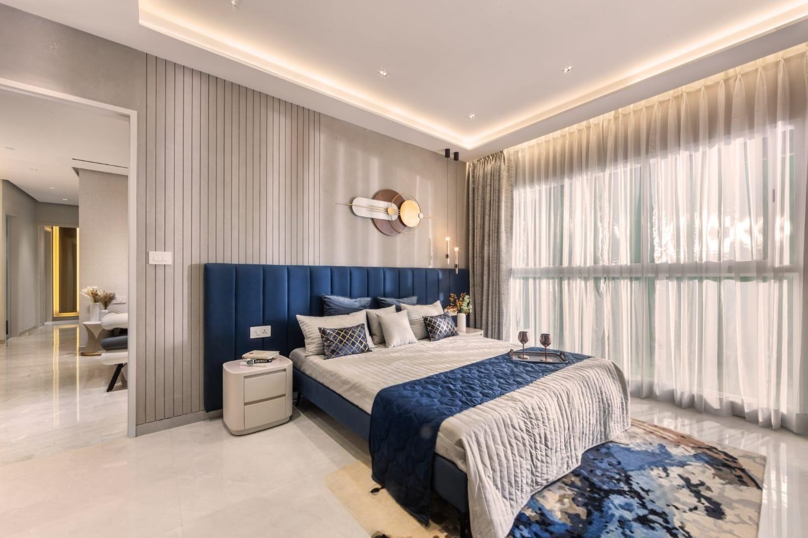 3 BHK + Pooja Room,Servant Room Apartment For Rent in Indiabulls Blu