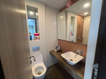 Bathroom in 3 BHK Apartment at Lodha The Park, Worli – for Rent