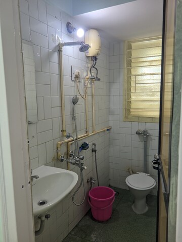 Bathroom in 2 BHK Apartment at Munna Villa, Mahim – for Rent