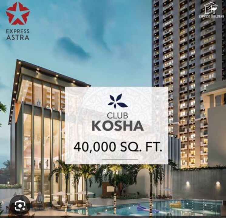 Exterior View, express-astra 3 Bedroom 2005 Sq.Ft. Apartment In Sector 1 Greater Noida Greater Noida 8987567