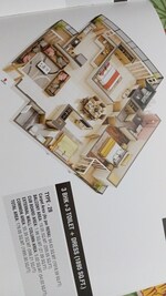 3 BHK + Extra Room 1895 Sq.Ft. Apartment in SCC Blossom