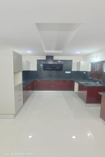 Kitchen in 4 BHK Apartment at Gowra Fountainhead, Madhapur – for Rent