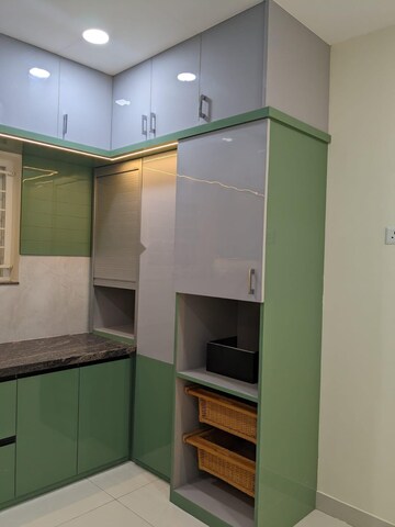 Kitchen in 3 BHK Apartment at Hallmark Skyrena, Narsingi – for Rent
