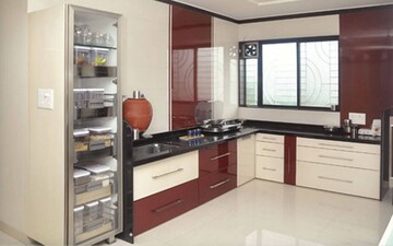 Kitchen in 4 BHK Apartment at Virbhadra – for Rent