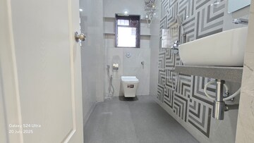 Bathroom in 2 BHK Apartment at Krishna Paradise Malad, Malad West – for Rent