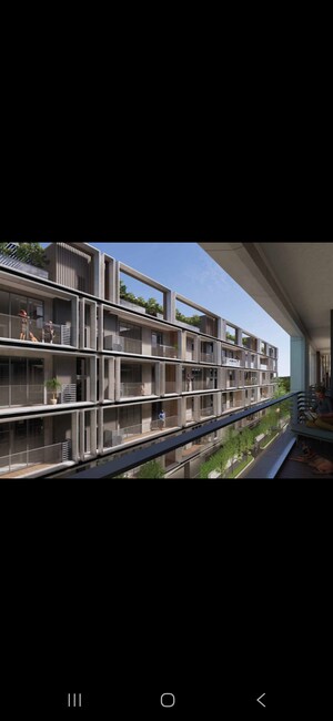 Balcony in 3.5 BHK Apartment at Signature Global City 93, Sector 93 – for Sale