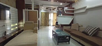 Living Room in 3 BHK Apartment at Alekhya Crossandra, Kothaguda – for Rent
