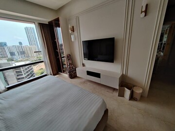 Living Room in 3 BHK Apartment at Lodha Marquise, Worli – for Rent