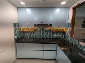 Kitchen in 3 BHK Apartment at Brigade Citadel, Moti Nagar – for Rent