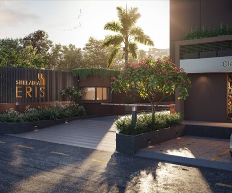 Exterior View, shela 2 Bedroom 1200 Sq.Ft. Apartment In Shela Ahmedabad 8987710