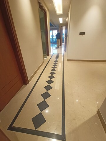Building Lobby in 4 BHK Apartment at Greater Kailash I – for Rent
