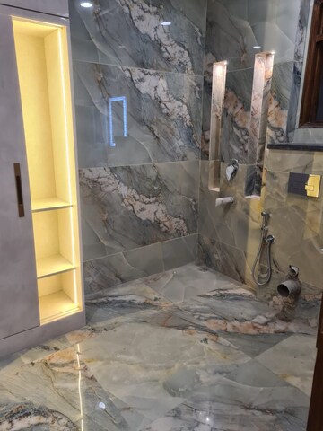 Bathroom in 4 BHK Apartment at Greater Kailash ii – for Rent