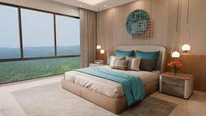 Bedroom in 2 BHK Apartment at Kalpataru Radiance, Goregaon West – for Sale