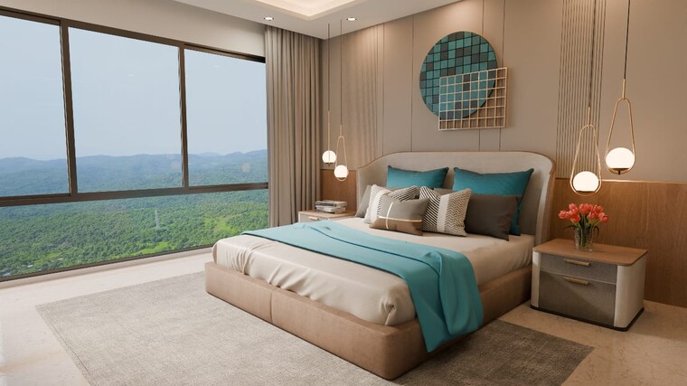 Bedroom, kalpataru-radiance 2 Bedroom 900 Sq.Ft. Apartment In Goregaon West Mumbai 8987817