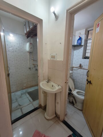 Bathroom in 1 BHK Apartment at Raviraj Planet Millenium, Pimple Saudagar – for Rent