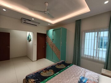 Bedroom in 3 BHK Apartment at LnT Raintree Boulevard, Hebbal – for Rent