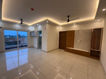 Kitchen in 1 BHK Apartment at Bhartiya Nikoo Homes, Thanisandra Main Road – for Rent