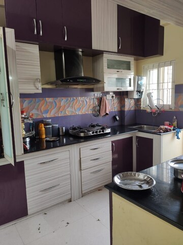 Kitchen in 3 BHK Builder Floor at Kondapur – for Rent