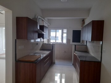 Kitchen in 3.5 BHK Apartment at LnT Raintree Boulevard, Hebbal – for Rent