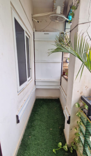 Balcony in 2 BHK Builder Floor at Kondapur – for Rent