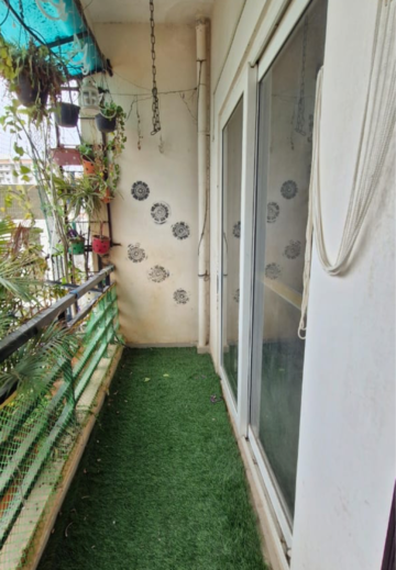 Staircase in 2 BHK Builder Floor at Kondapur – for Rent