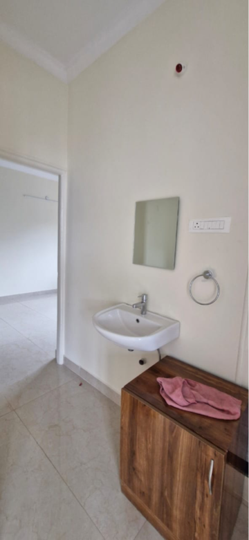 Bathroom in 3 BHK Builder Floor at Kondapur – for Rent