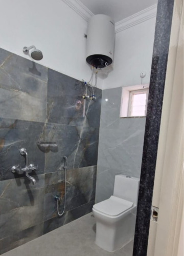 Bathroom in 3 BHK Builder Floor at Kondapur – for Rent