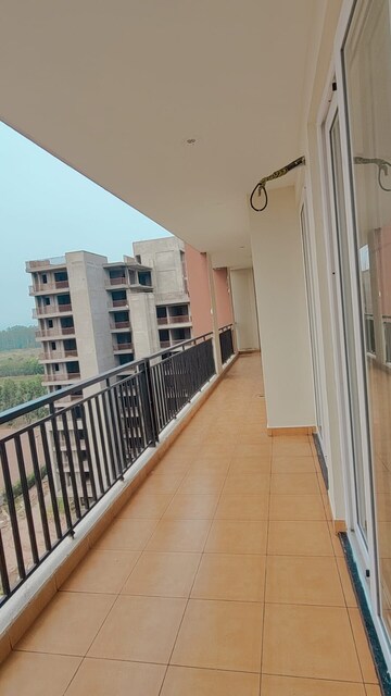 Balcony in 3 BHK Apartment at MRS Hi Greens, Kishanpura – for Rent