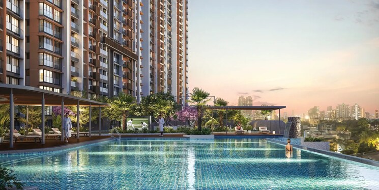 Swimming Pool, godrej-skyshore 3 Bedroom 1800 Sq.Ft. Apartment In Versova Mumbai 8988016