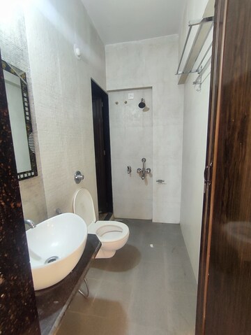 Bathroom in 1 BHK Apartment at Vihang Valley Phase 3, Kasarvadavali – for Rent