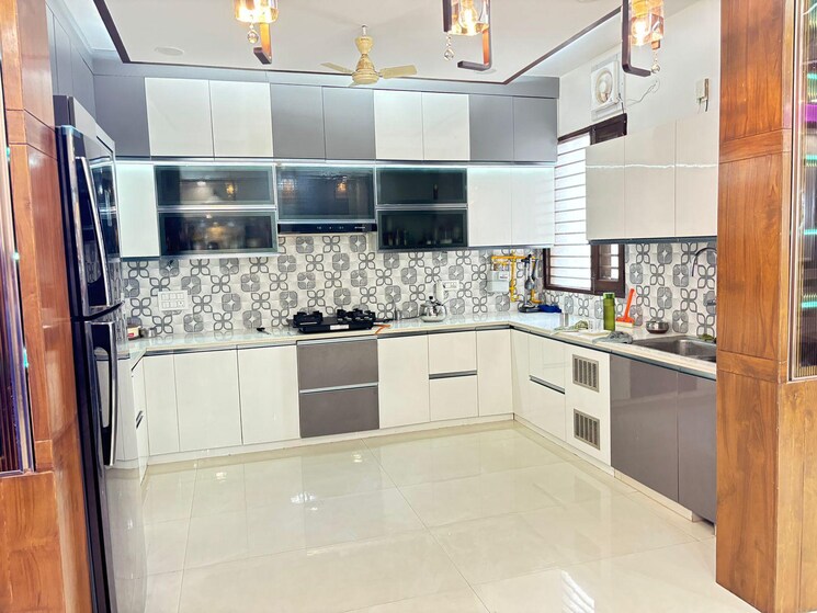 Kitchen, bp-homes 3 Bedroom 250 Sq.Yd. Builder Floor In Sector 85 Faridabad 8988064