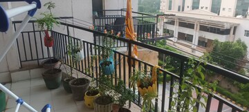 Balcony in 4 BHK Apartment at Ushay Towers, Kundli – for Sale