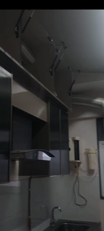 Kitchen in 2 BHK Apartment at Ashar Axis, Majiwada – for Rent